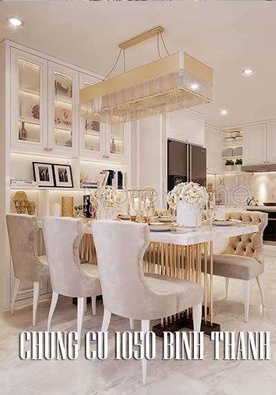 Thiết kế nội thất chung cư 1050 Bình Thạnh