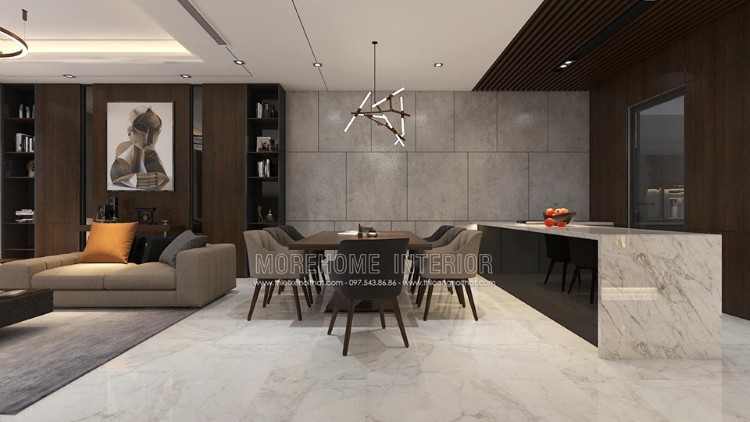 Thiết kế nội thất biệt thự Park city