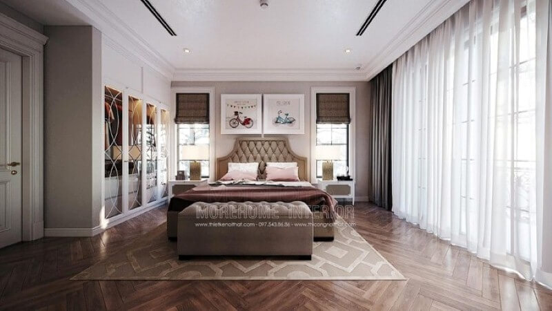 Tranh canvas treo tường hình xe đạp đẹp, đáng yêu cho phòng con. thiết kế biệt thự